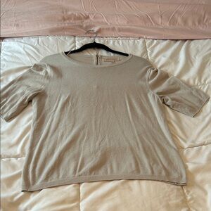 Philosophy Soft Beige Knit Top